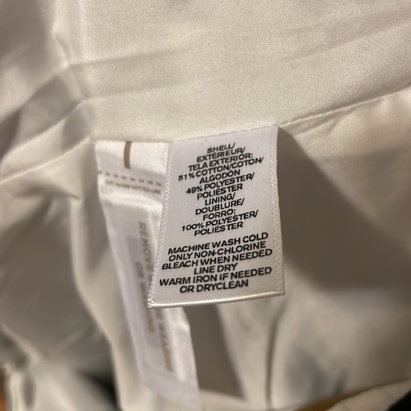 Ann Taylor Loft Striped Gold Skirt Size 6 - Picture 5 of 5